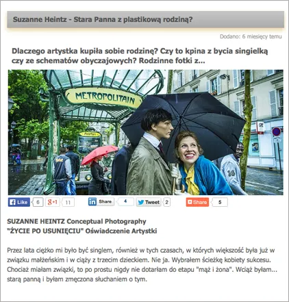 Suzanne Heintz in the press