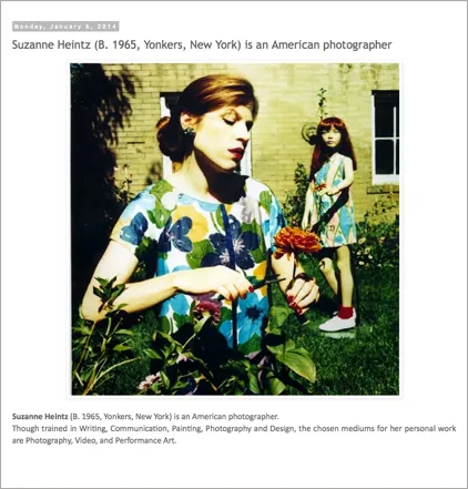 Suzanne Heintz in the press